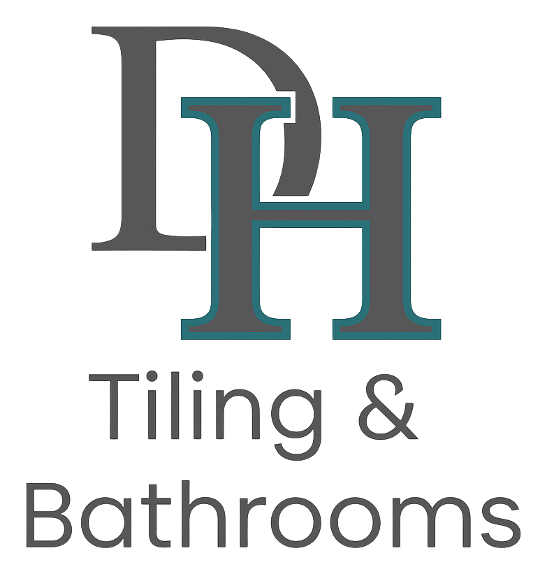 dh tiling & bathrooms logo upscaled transparent margin 0pct